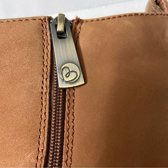 BLONDO Brown Waterproof Double Zippered Sides Womens Booties-EUC- Size 7.5 - Picture 8 of 8